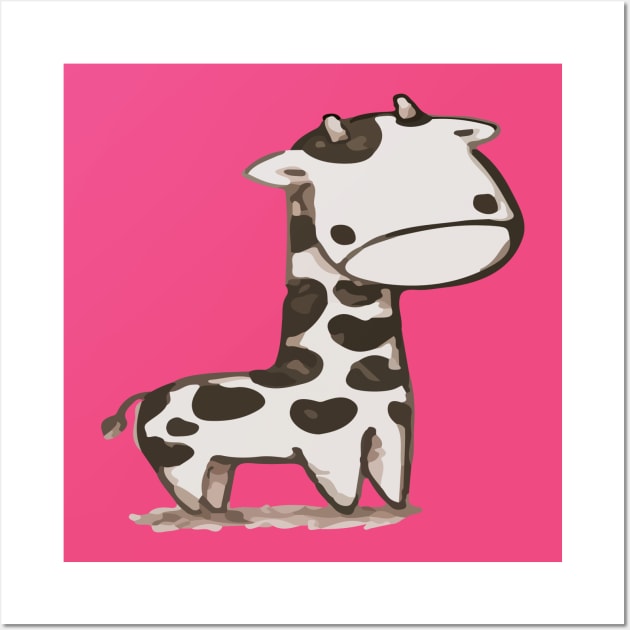 Cute Giraffe Wall Art by madmonkey